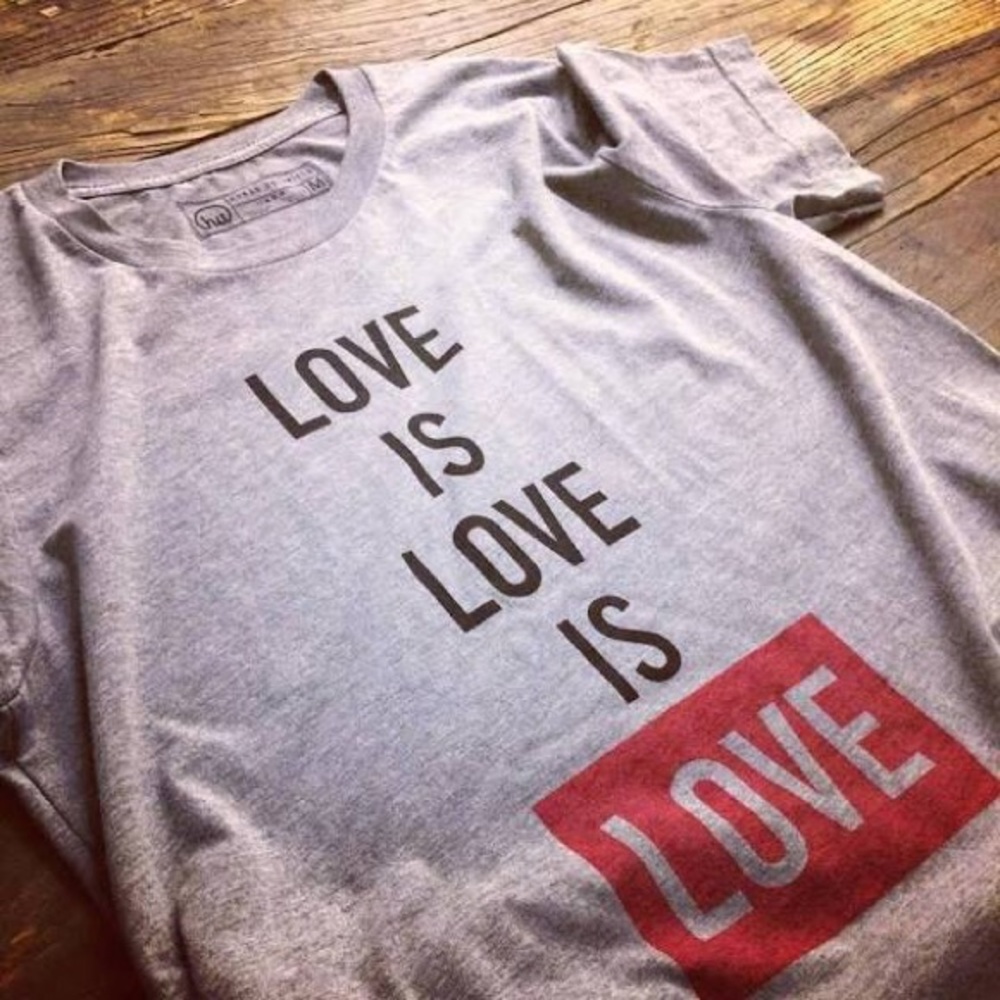 Human Unlimited “Love is LOVE is Love” Small Tee